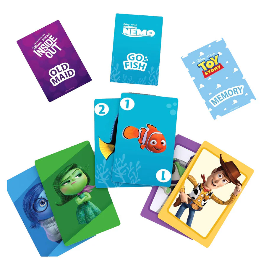 Bicycle: Disney: Pixar 3 in 1 Games Set - Image 2
