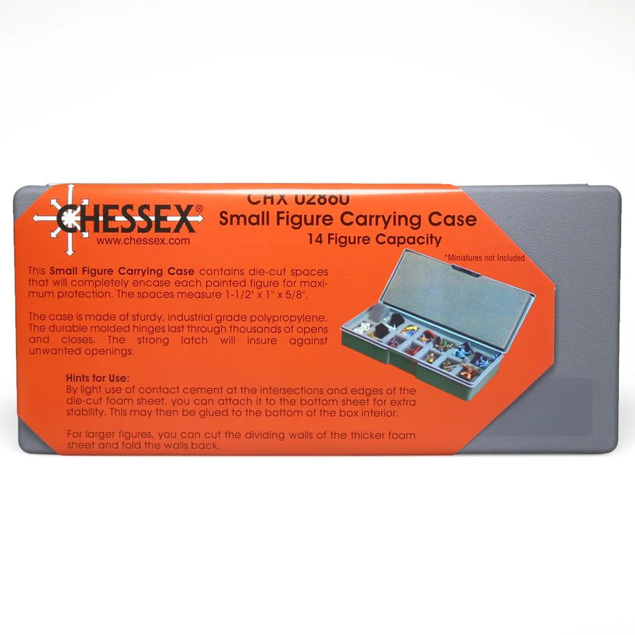 Chessex Figure Storage Box Small 14 Count