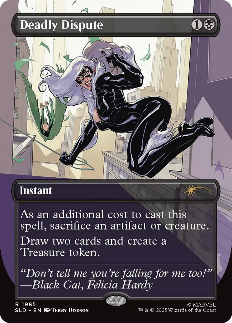 Deadly Dispute (1985) (Rainbow Foil) [Secret Lair Drop Series]