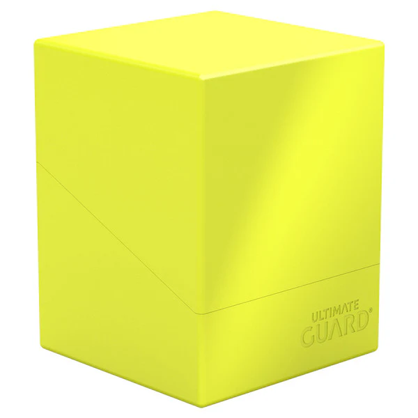Deck Box: Boulder: Solid: 100+: Neon Yellow