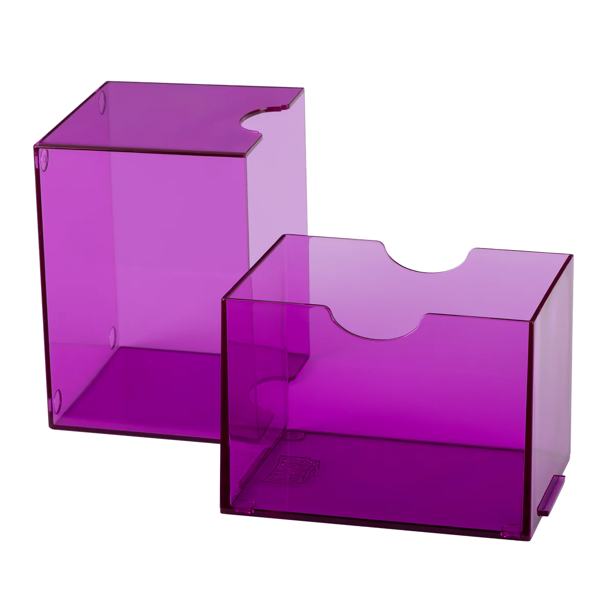 Dragon Shield: Strongbox - Clear Purple - Image 3