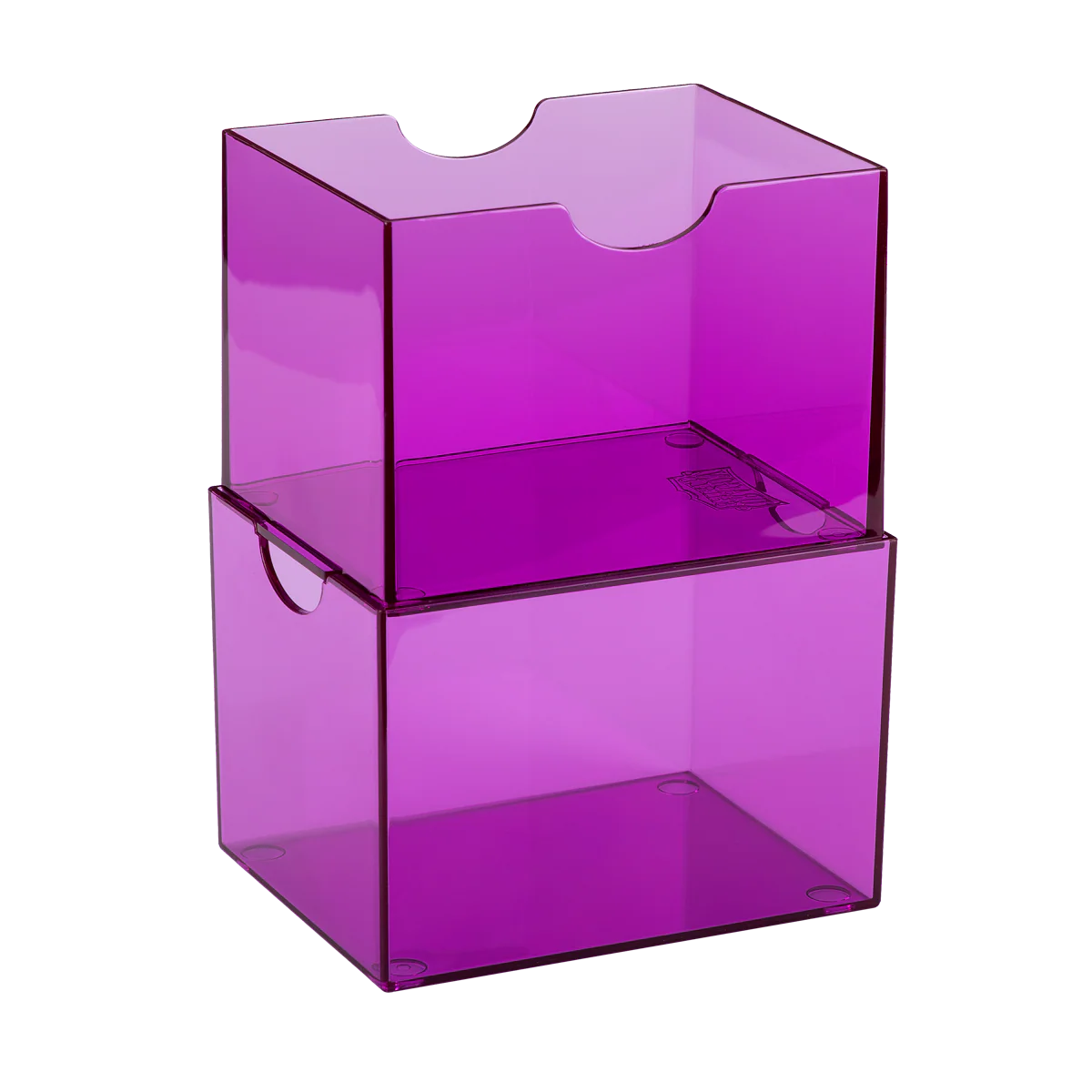 Dragon Shield: Strongbox - Clear Purple - Image 5