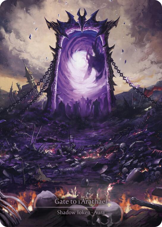 Gate to i'Arathael (Marvel) [IAR222-MV] (Omens of the Third Age)  Cold Foil - Image 2