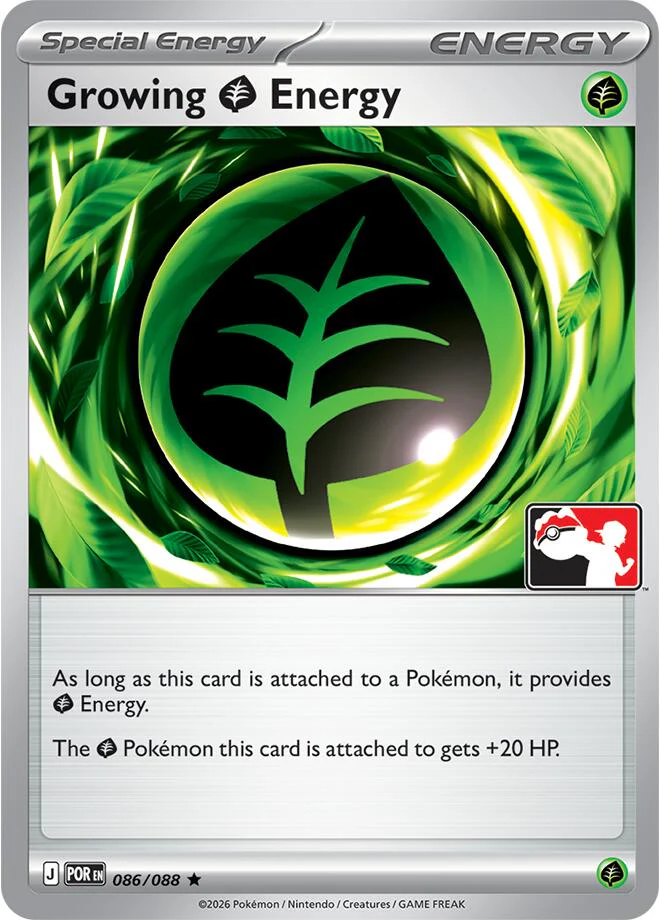 Growing Grass Energy (086/088) [Prize Pack Series Nine]