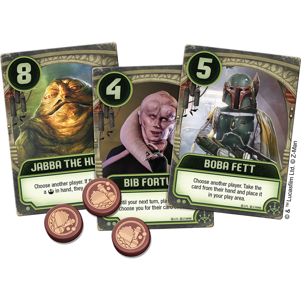 STAR WARS JABBA'S PALACE: A LOVE LETTER GAME - Image 3