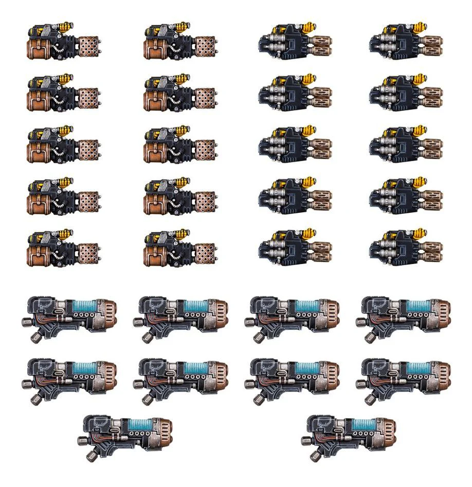 LEGIONES ASTARTES: Heavy Weapons Upgrade Set – Heavy Flamers, Multi-meltas, and Plasma Cannons - Image 2