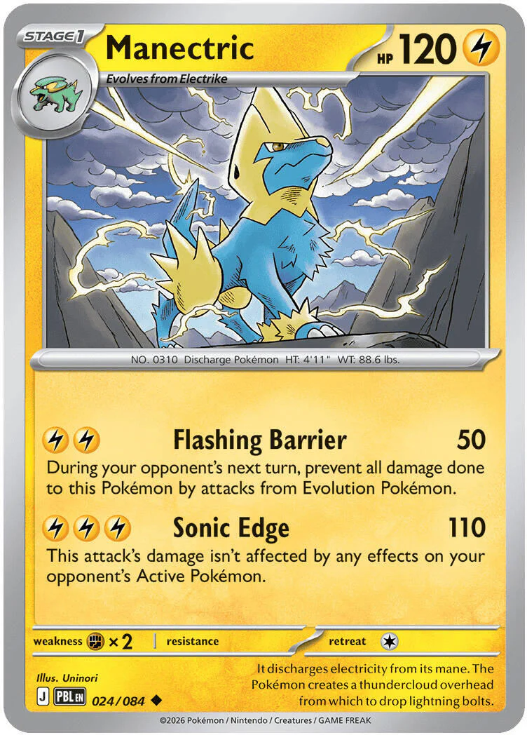 Manectric (024/084) [Mega Evolution: Pitch Black]