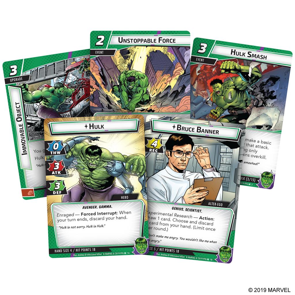 MARVEL CHAMPIONS: THE CARD GAME - HULK HERO PACK - Image 3