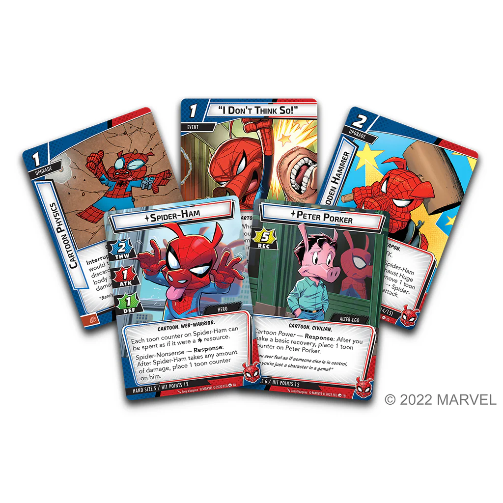 MARVEL CHAMPIONS: THE CARD GAME - SPIDER-HAM HERO PACK - Image 2
