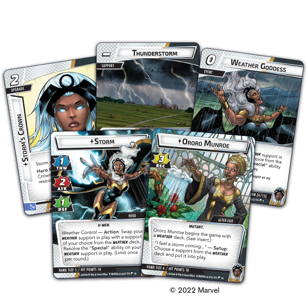 MARVEL CHAMPIONS: THE CARD GAME - STORM HERO PACK - Image 2