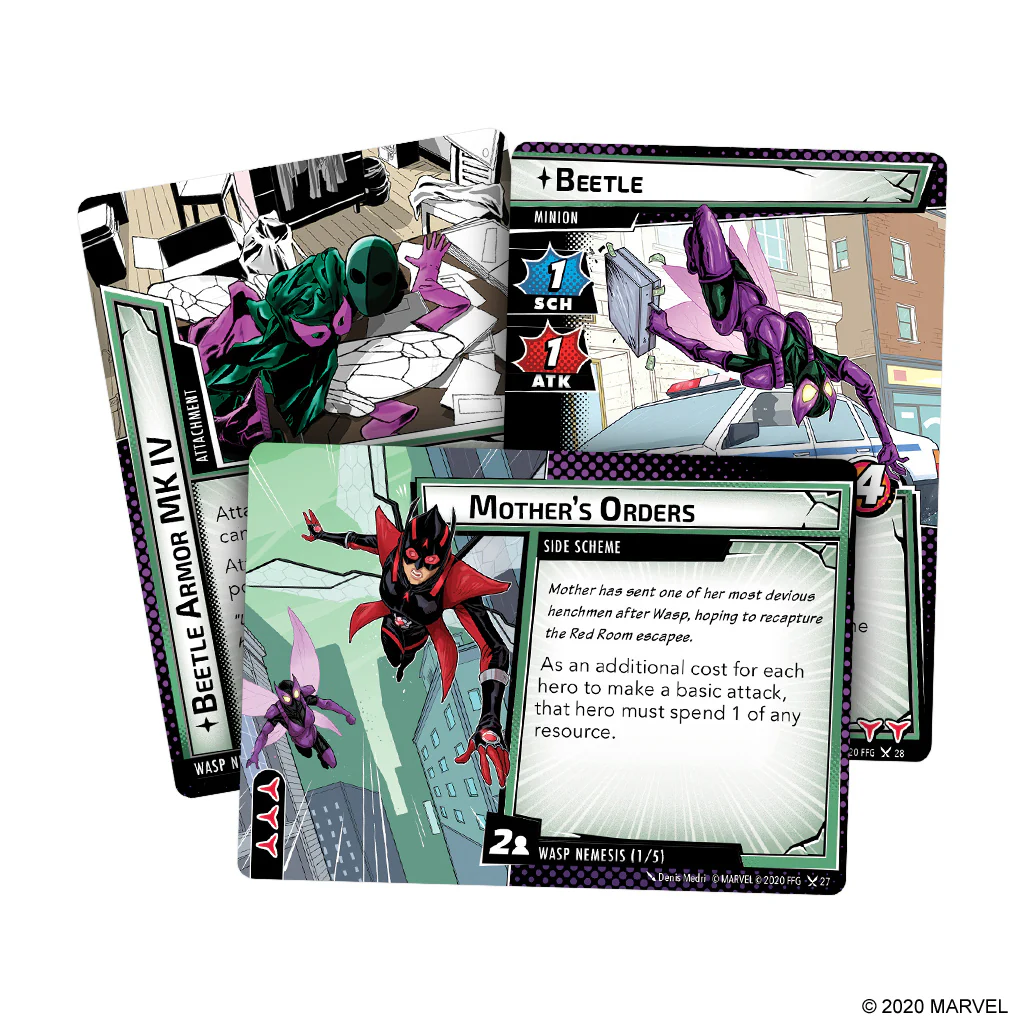 MARVEL CHAMPIONS: THE CARD GAME - WASP HERO PACK - Image 4