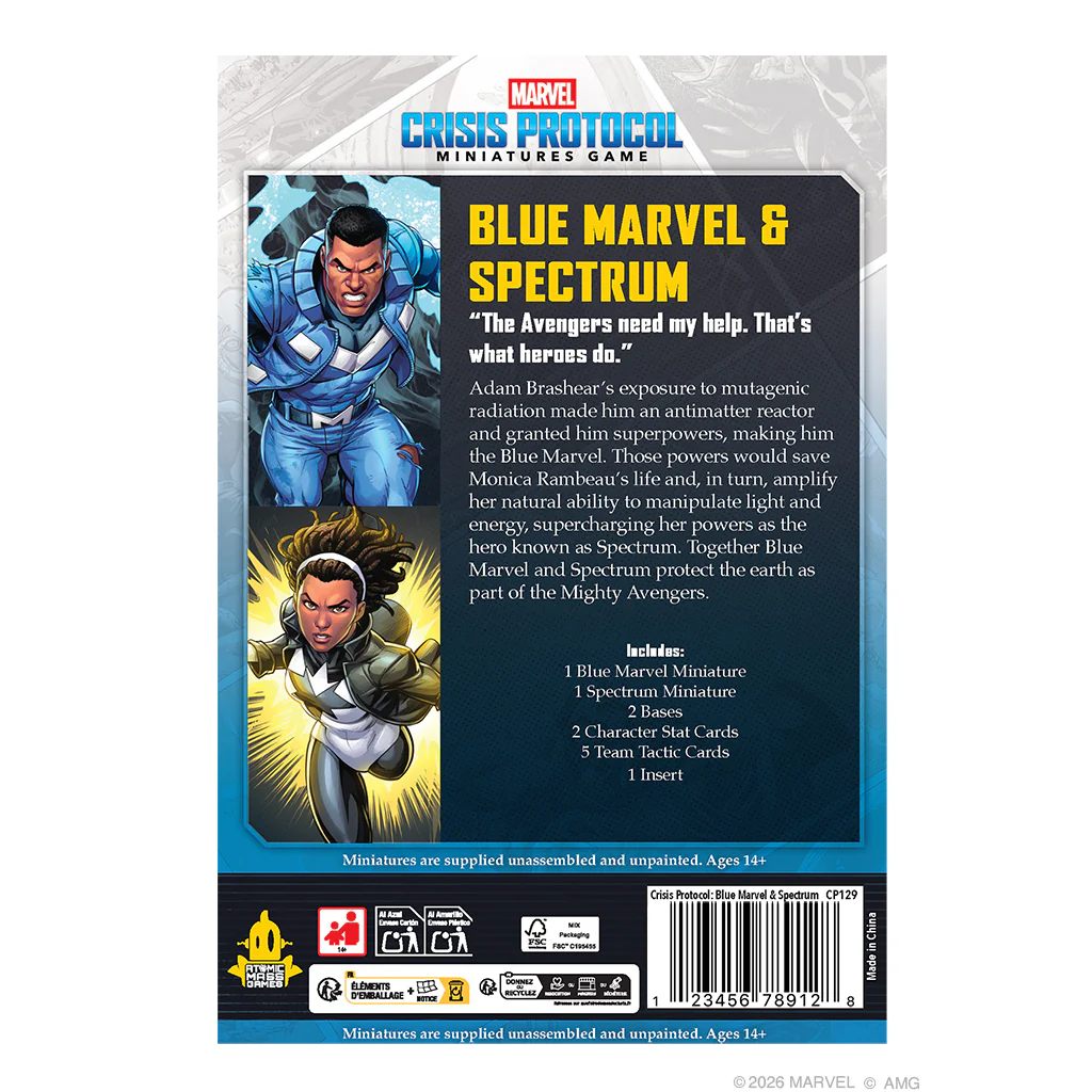 Marvel: Crisis Protocol - Blue Marvel & Spectrum - Image 2
