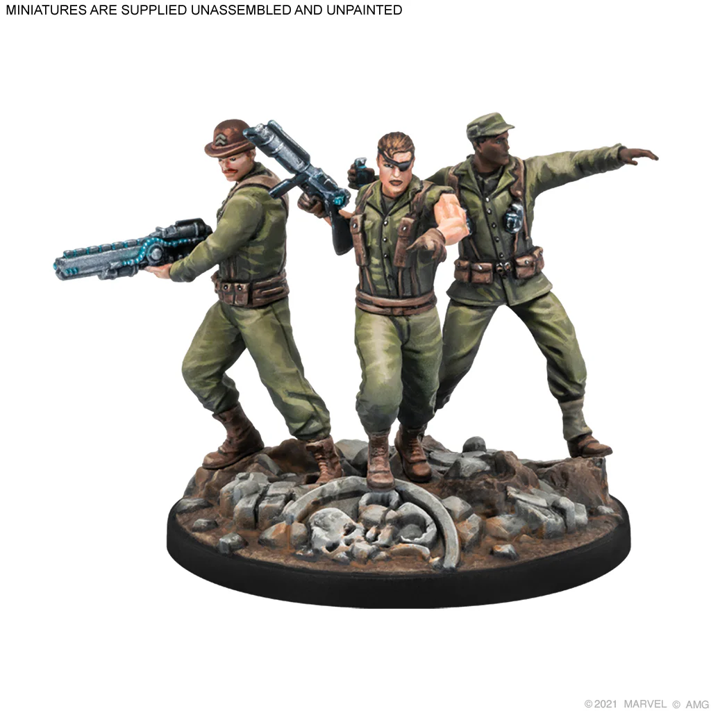 MARVEL: CRISIS PROTOCOL - NICK FURY, SR. & HOWLING COMMANDOS - Image 2