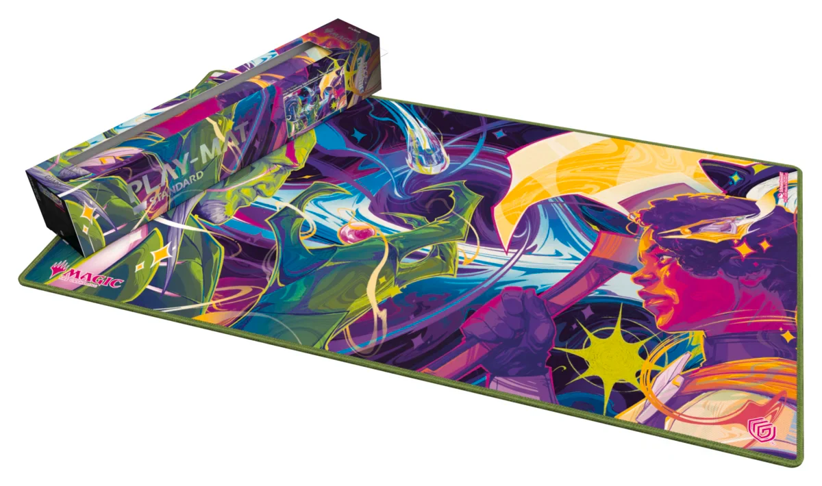 Play-Mat Magic: The Gathering "Edge of Eternities" - Haliya and Tezzeret - Image 2