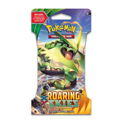 Pokemon XY Roaring Skies SLEEVED Booster Pack [10 Cards]