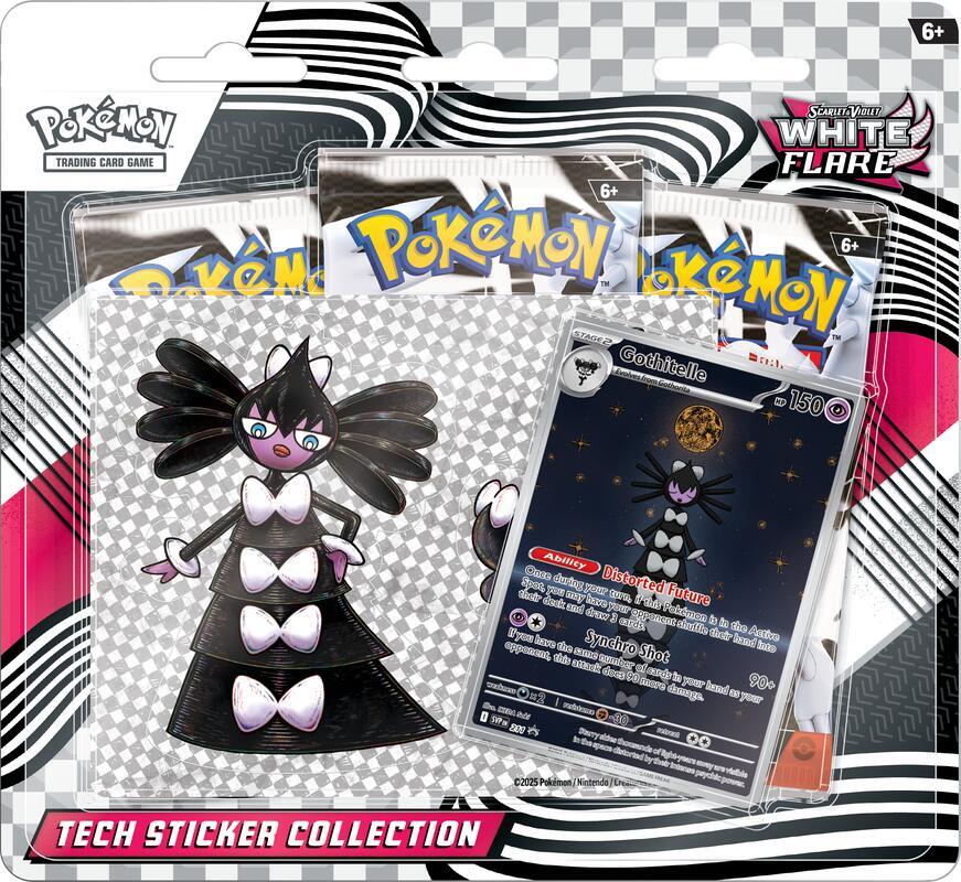 Scarlet & Violet: White flare - Tech Sticker Collection