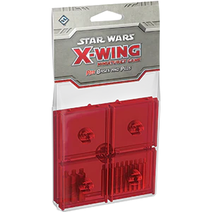 STAR WARS X-WING: Red Bases and Pegs