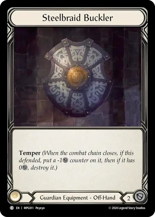 Steelbraid Buckler [MPG011] (Mastery Pack Guardian)