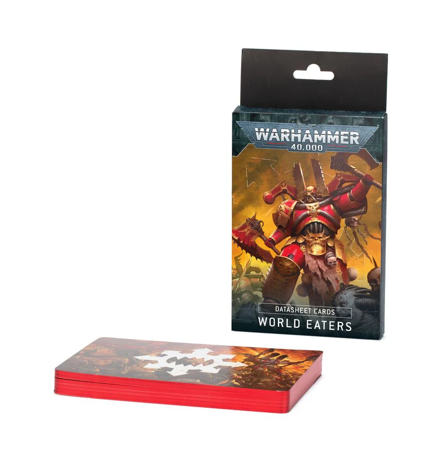 Warhammer 40k - Datasheet Cards: World Eaters