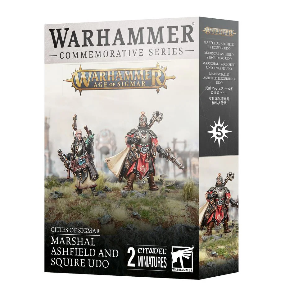 Warhammer: Age of Sigmar - Cites of Sigmar - Marshal Ashfield and Squire Udo