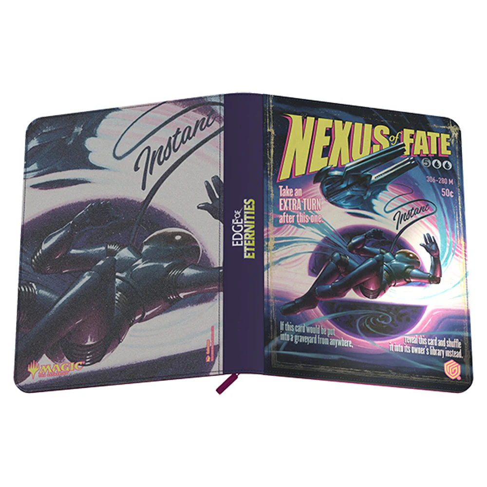 Zipfolio: 18-Pocket Xenoskin Binder - Edge of Eternities (Nexus of Fate)